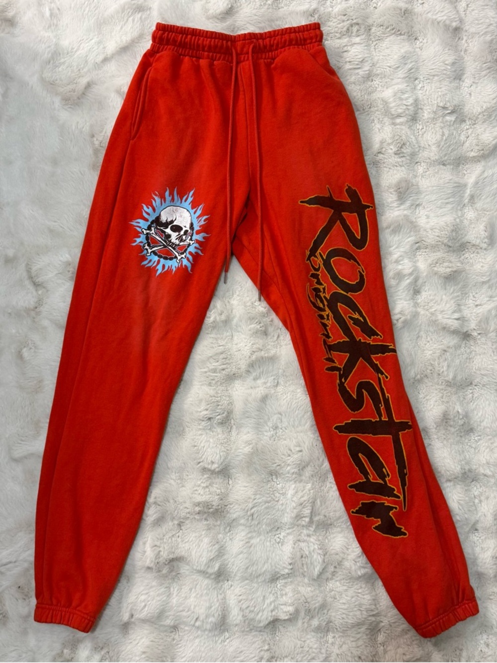 Rockstar Original Red Graphic Sweatpants